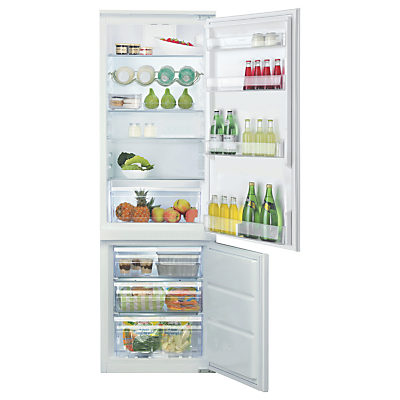 Hotpoint HMCB7030AADF Integrated Frost Free Fridge Freezer, A+ Energy Rating, 54cm Wide, White